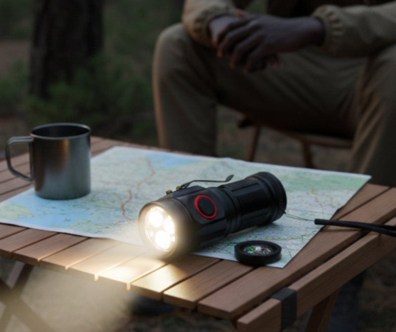 High‑Power Outdoor Flashlight